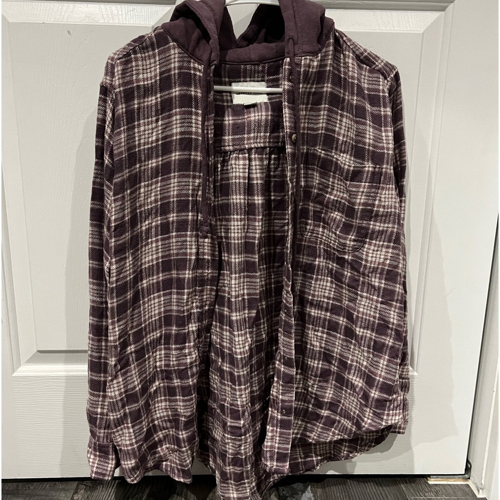 woman’s Hooded Flannel